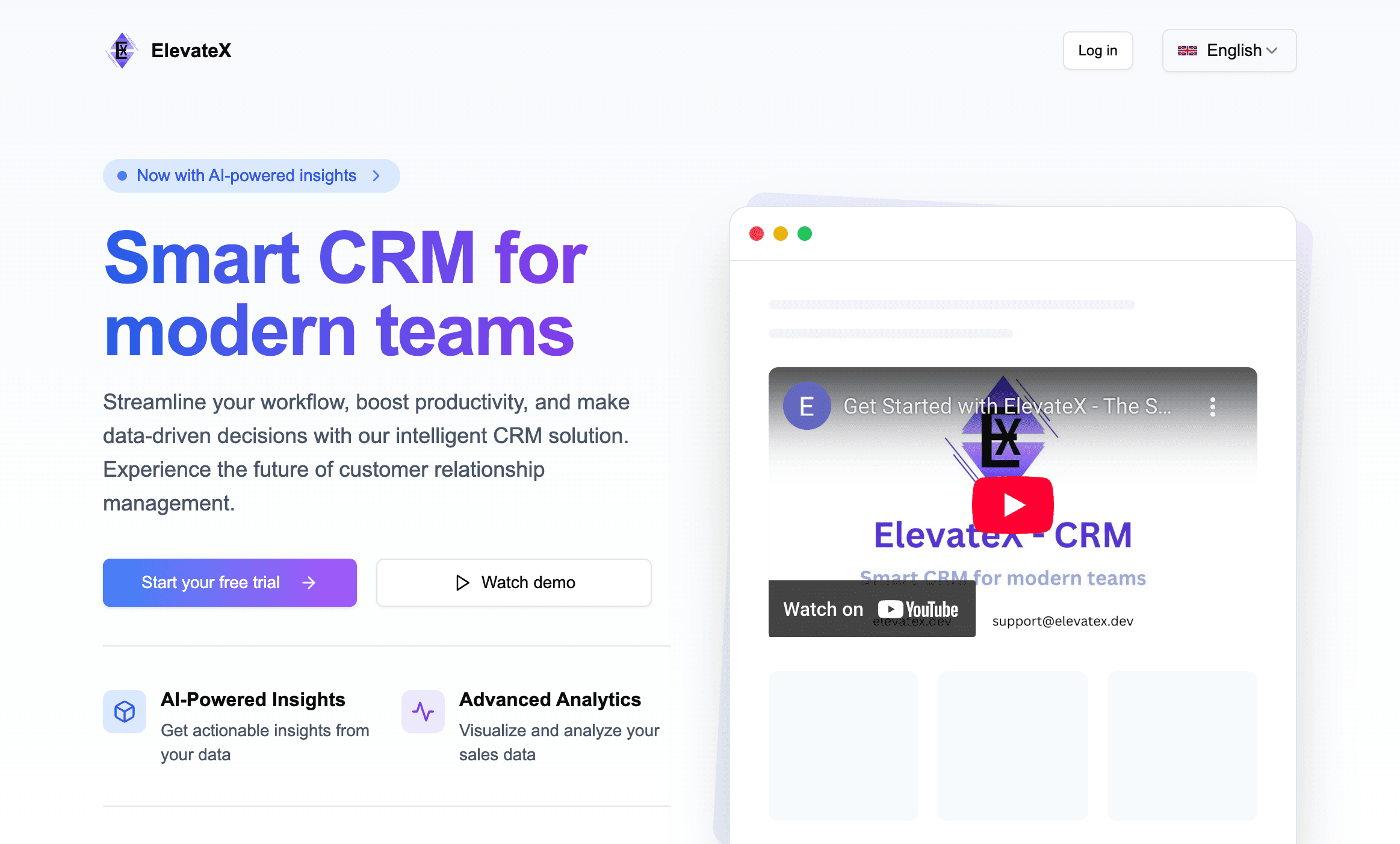 Elevatex CRM